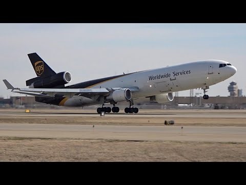 UPS MD-11 Takeoff at MSP