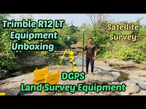 New Trimble R12 LT DGPS Survey Machine Unboxing | Latest Equipment in Land Surveying | Price | Part1