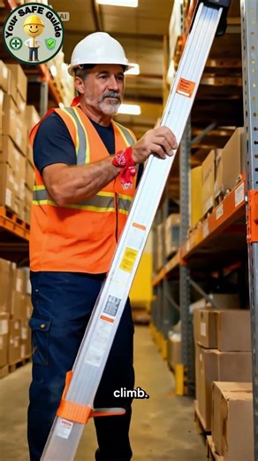 ⚠️ One Wrong Step on a Ladder