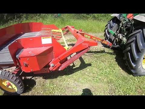 Lets Dry Down That Hay with our New Holland 166 Inverter || Modified to Hydraulic
