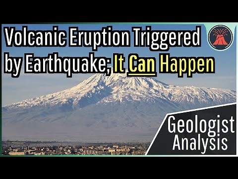 Volcanic Eruption Triggered by Earthquake; It Can Happen
