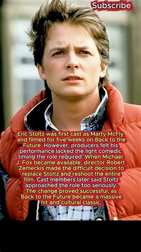 The Actor Replaced in Back to the Future – Eric Stoltz’s Untold Story #celebnews #shorts