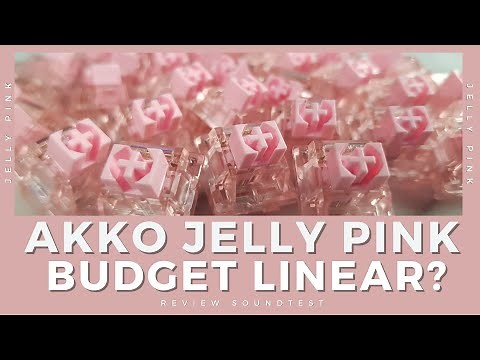Akko CS Jelly Pink Review and Soundtest, Comparison vs Vintage White Jelly Black and Jelly Starfish