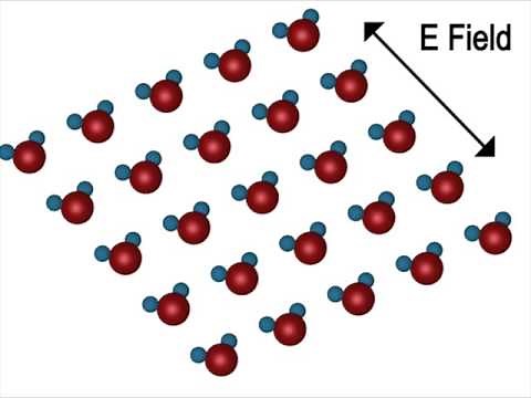 Microwave dipole excitation