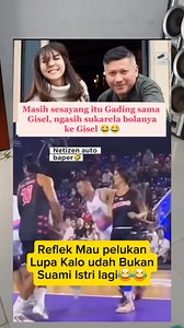 3.5K views · 15 shares | Gisel reflek mau peluk gading #Viral #Gisel #Gadingmartin | Rhisa Saza | Facebook