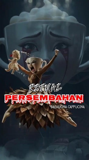 BALLERINA CAPPUCINA | RITUAL PERSEMBAHAN #aturanmisterius #creepy #shortshoror #ballerinacappuccina