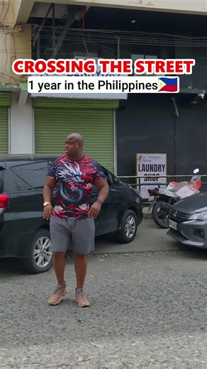 1 Month vs 1 Year Crossing Philippines Streets! 🇵🇭 #philippines #transformation #shorts