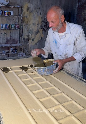 Amazing Process Fiber Door Making 🚪 #making #USA #amazing #foryou #process #tik_tok #fiber #viralvideo #door #usa🇺🇸 #tiktokviral