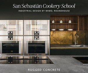 Yes, Chef! ️ Non-porous and heat-resistant—Caesarstone’s Rugged Concrete #mineral surface pairs nicely with these vintage wooden floors in the San Sebastian Cookery School. Designer: Roundhouse Design Product details: https://www.caesarstoneus.com/countertops/4033-rugged-concrete/?utm_source=social&utm_medium=facebook #Caesarstone #KitchenCountertopInspo | Caesarstone US | Facebook