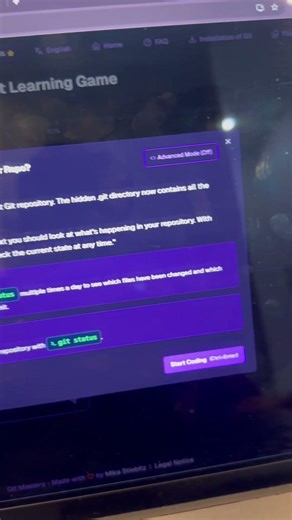 Master Git through scenario and learn the commands step by step. #git #learngit #dev #developer