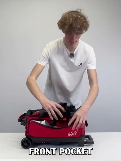 Wolt Bowling 2Ball Roller Bag