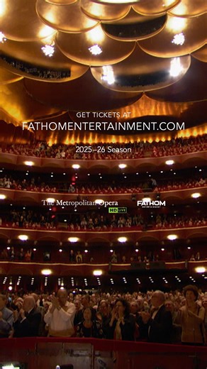 The Met Opera Live in HD is coming to the big screen for the 2025 - 2026 season! Tickets on sale now at flagshipcinemas.com LINK IN BIO Available at select locations : Falmouth ME, Palmyra PA, Water Tower (Lansdale) PA | Flagship Cinemas