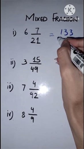 Mixed Fraction in Math | Practice Examples of Mixed Fraction