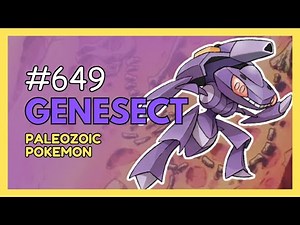 Genesect- The Paleozoic Pokemon #649 #Genesect #MythicalPokemon