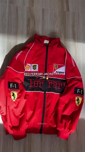 ‏Ferrari jacket u can make ur order from website www.galeed.shop
