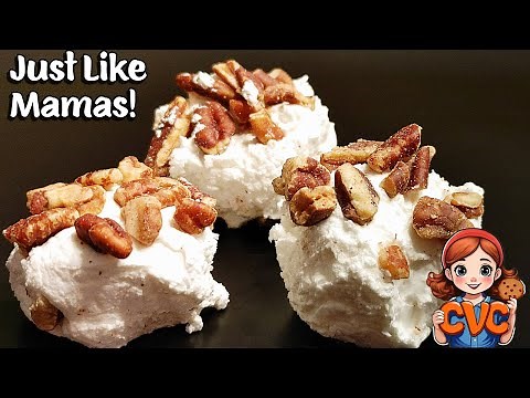 Old Fashioned Divinity Recipe - Pecan Log Rolls - Divinity Candy Recipe