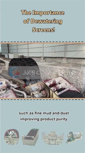 The Importance of Dewatering Screens!