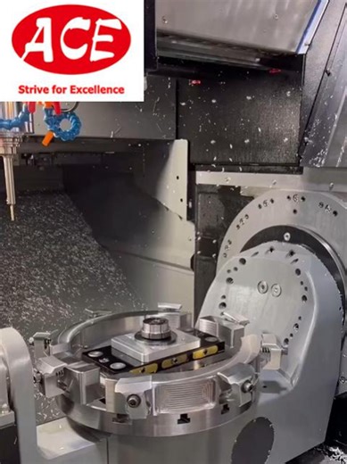5-Axis CNC Demonstration with Precision Cuts