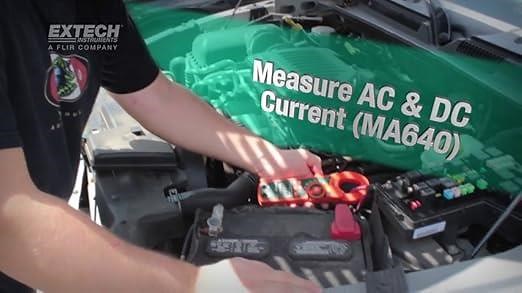 Extech True RMS AC 600A Clamp Meter with Non-Contact Voltage Detector