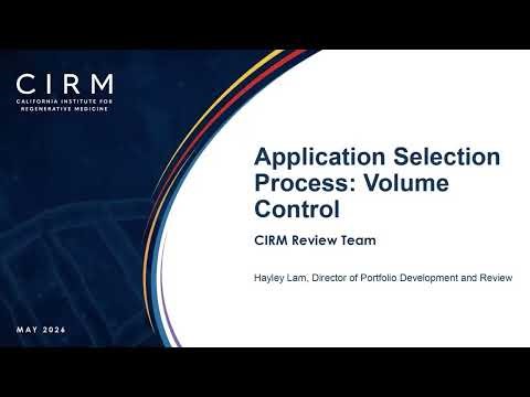 Application Selection Process: Volume Control