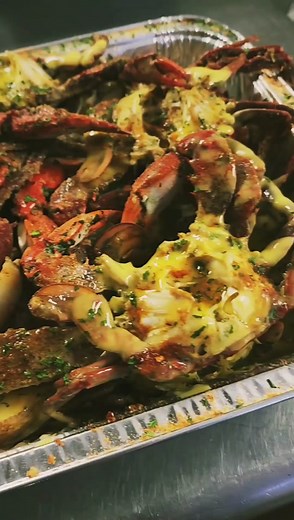 Savannah's Kitchen Seafood Mukbang Cooking Fun