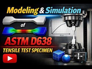 Modeling and Simulation of ASTM D638 Tensile Test Specimen Using SolidWorks