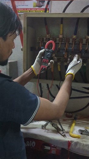 how to check change over voltage #electrical