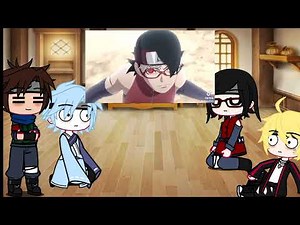 ✅TEAM KONOHAMARU💚REACT TO SARADA UCHIHA || BORUTO: TWO BLUE VORTEX || ITZ PEACHY SUNLIGHT✅