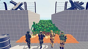 【TABS】300x僵尸 VS 军队