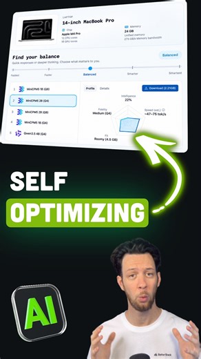 This Local AI Engine Optimizes Itself #ai #programming #localai