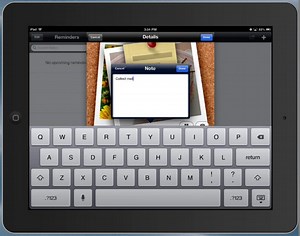 Photomind (iOS) iPad - Create Task