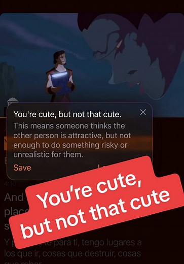 Understanding the Phrase: You're Cute, But Not That Cute