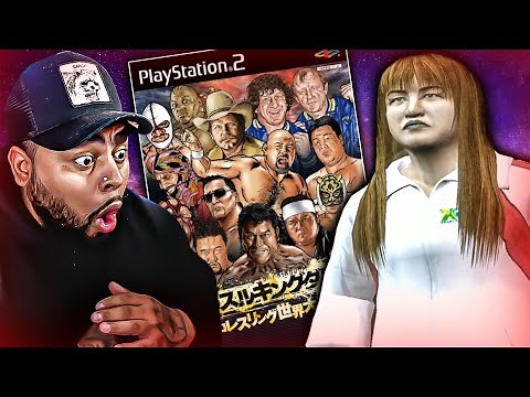 I Tried Wrestle Kingdom 2 For The PS2 For The first Time! Wrestle Kingdom 2 With ENGLISH Patch!