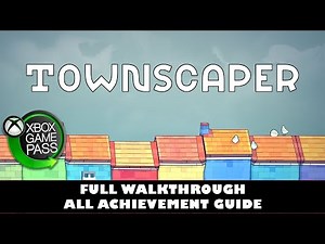 Townscaper 100% Walkthrough | ALL Achievement Guide | * 5 Minute Completion *