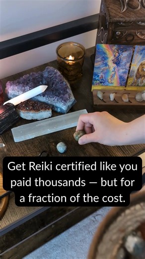 1.6K views | You don’t have to pay thousands to be taken seriously as a Reiki healer. This is professional-level training, built to help you grow your confidence, your skills, and your ability to support others — without the elite price tag. Your clients won’t know what you paid. They’ll just feel the results. 80% off. Lifetime access. Real transformation. | The Reiki Guide | Facebook