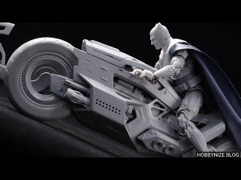 MODOKING Batman and Batcycle 1/12 Scale Model Kit / The Flash [Test Model]