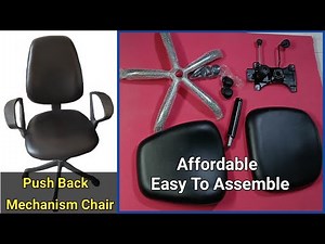 STEP-BY-STEP GUIDE! Office Rvolving Chair Assembly, Disassembly & Installation | Ruddi Chair Fitting