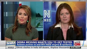 Debra Messing on AIDS activism