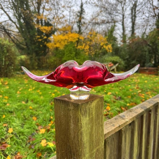 Mid Century Modern Czech Art Glass by Josef Hospodka - Etsy