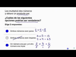 Multiplying Even and Odd Numbers. Examples | Khan Academy