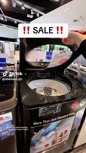 Panasonic Automatic Washing Machine Sale at Abenson - Powerful Wash & Rinse