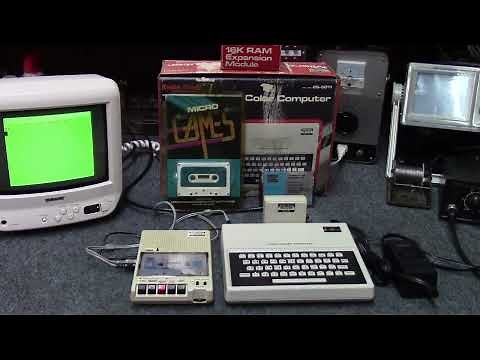 Tandy MC-10 - quick look/demo #Septandy