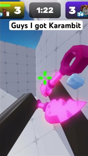 I got Karambit #roblox #rivals #fypシ