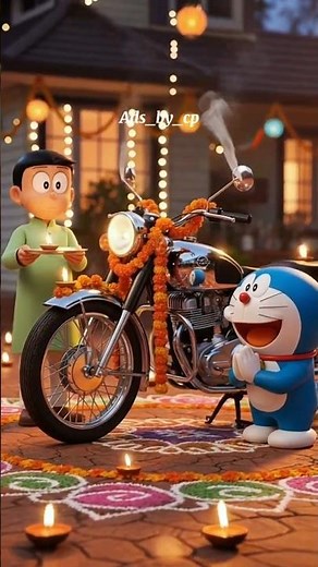 Diwali 🎇 celebration in Cartoon world 🥳🎆 #diwalivibes #happydiwali