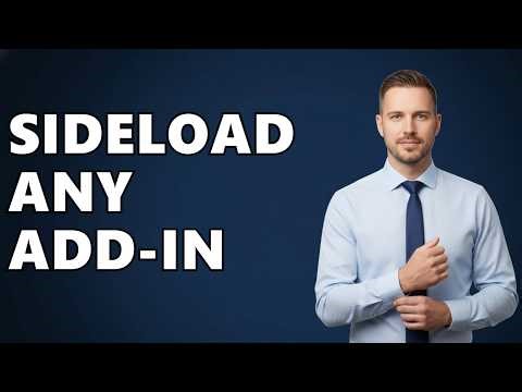 How To Sideload Outlook Add-ins?