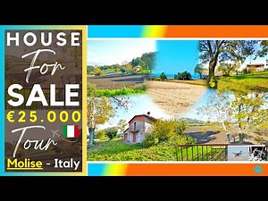 Cheap Countryside House with Sea View, Flat Land & Near Beaches in Italy, Molise | Buy Country House