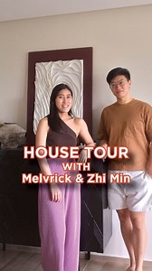 Home & Decor Singapore on Instagram: "House Tour with Melvrick and Zhi Min . A five-room HDB BTO flat at Sengkang 1,274 sq ft. After waiting almost six years, Melvrick (@melvrickgoh) and Zhi Min (@zhimin93) finally collected the keys to their BTO flat. As their first home, they wanted it to evolve with their life stages. While they plan to start a family in the future, for now, the home is designed just for the two of them and for hosting friends. To facilitate gatherings, they added an island.