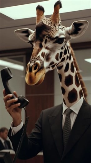 This Giraffe Runs the Bank 😂