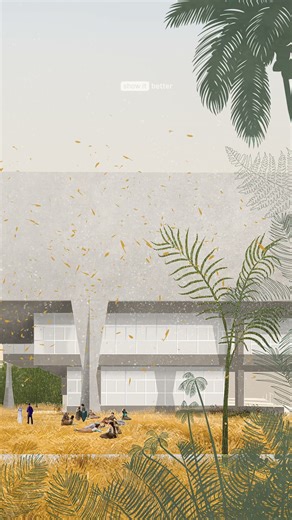 Architect Creating Collages instead of Renders