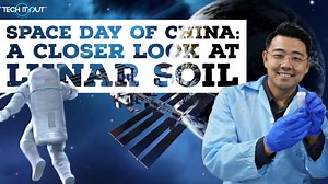 94K views · 298 reactions | During 2023 Space Day of China, I visited the University of Science and Technology of China to have a closer look at lunar soil research. Let’s check out how those rocks and debris tell us about the secret of our satellite and boost public understanding of sciences. #SpaceDay #China #space | Tech It Out with Yang Zhao | Facebook